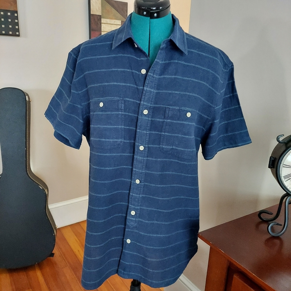 Men's Lucky Classic Fit Button Down Short Sleeve Shirt